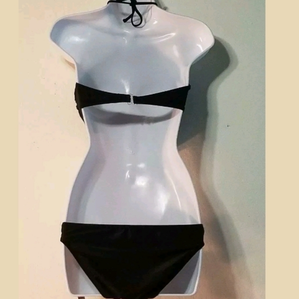 ARIZONA jrs 2 PIECE Halter Bikini MEDIUM NEW - Picture 3 of 4